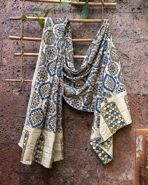 AJRAKH PATCHWORKED STOLE