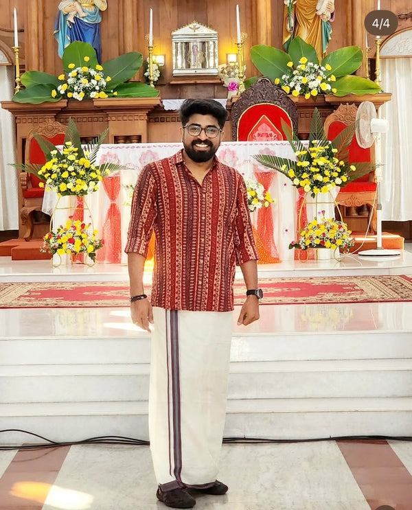 DHAMADKA-AJRAKH SHIRT