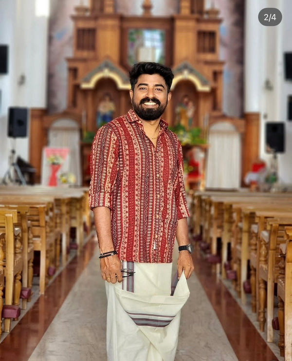 DHAMADKA-AJRAKH SHIRT