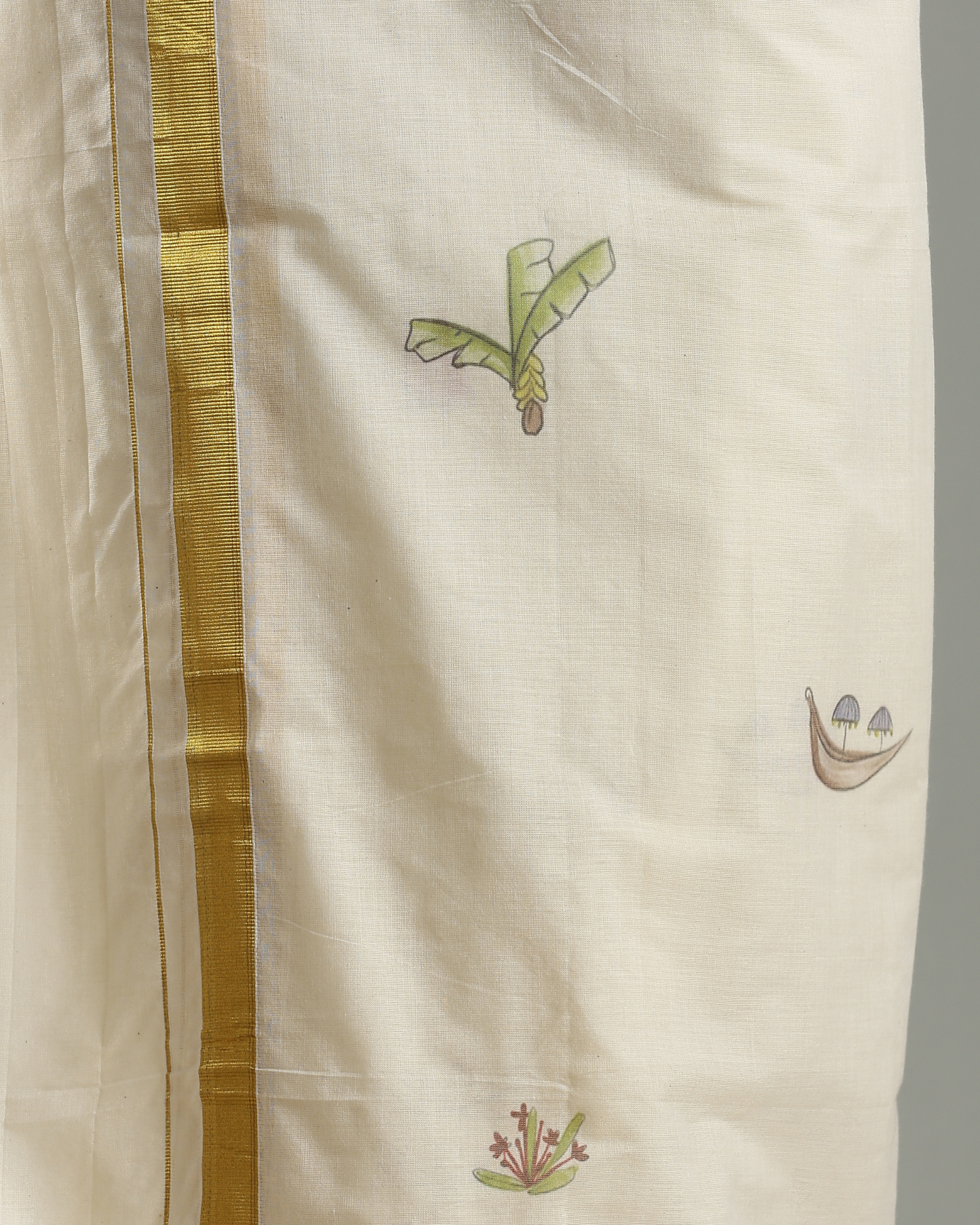 Uthradam - Printed dothi