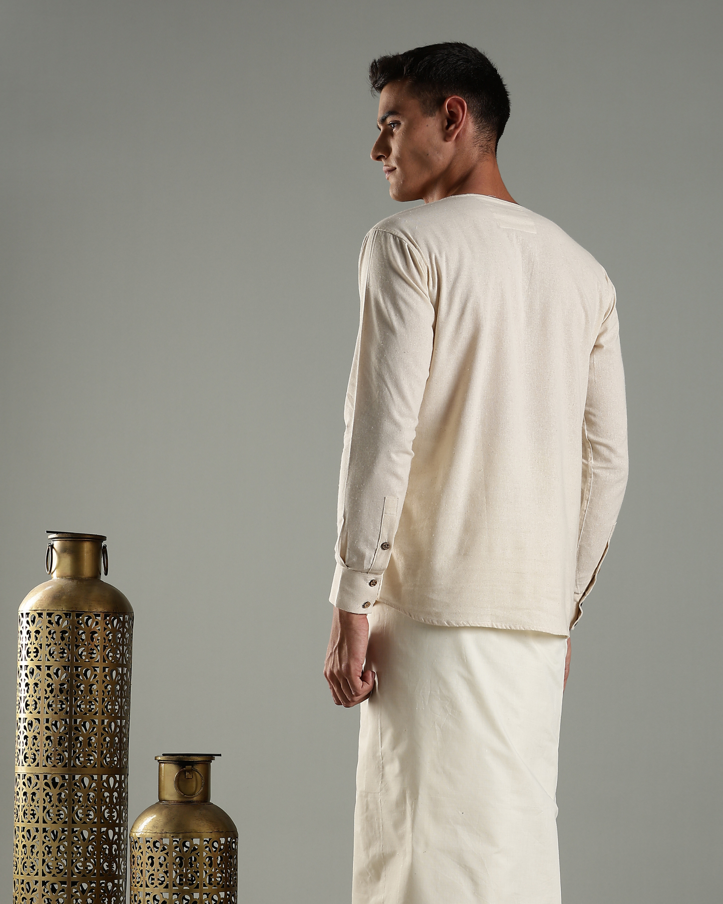 SHORT KURTHA - Multi Patch Ajrakh Yoke
