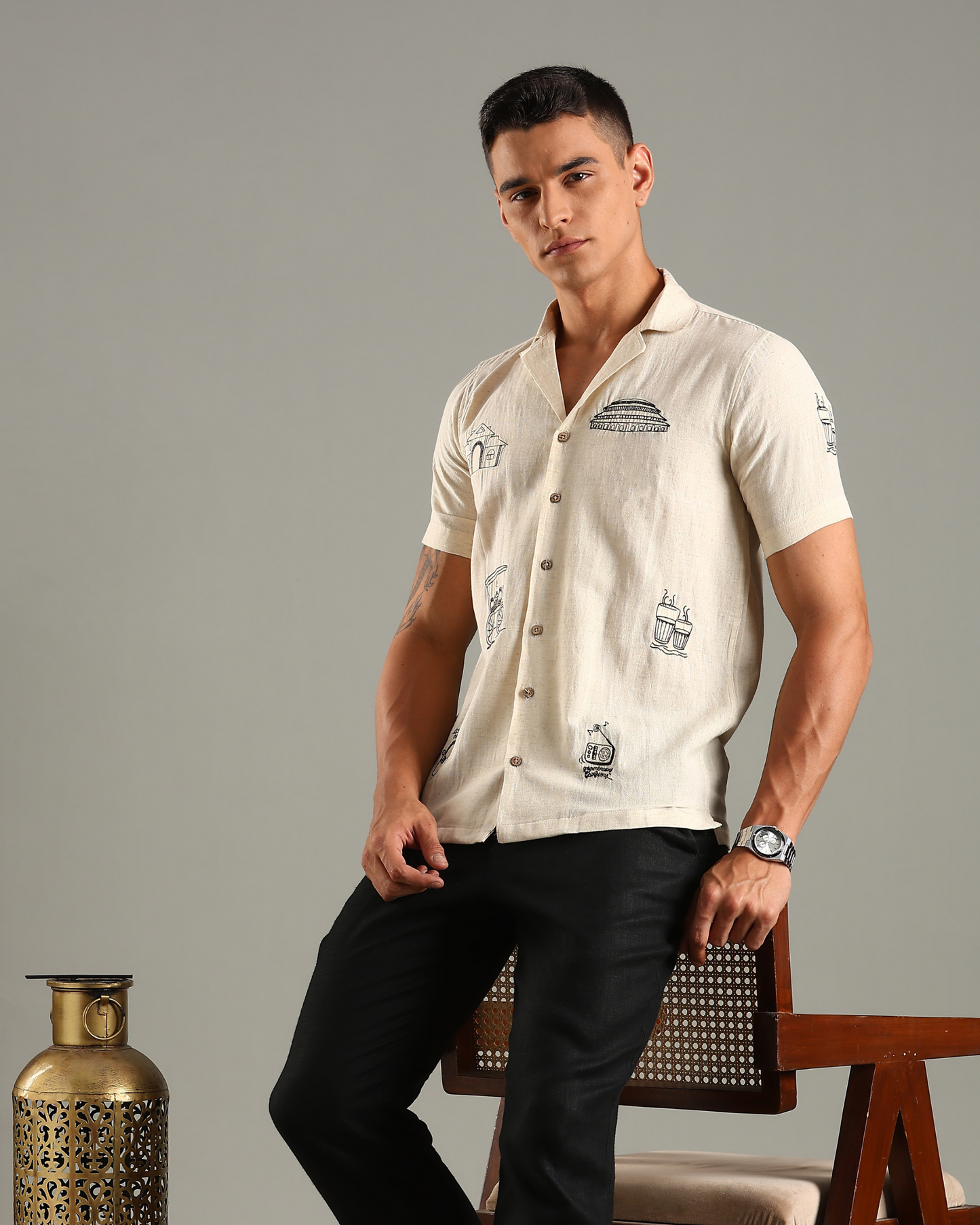 Calithreads Embroidered Shirt