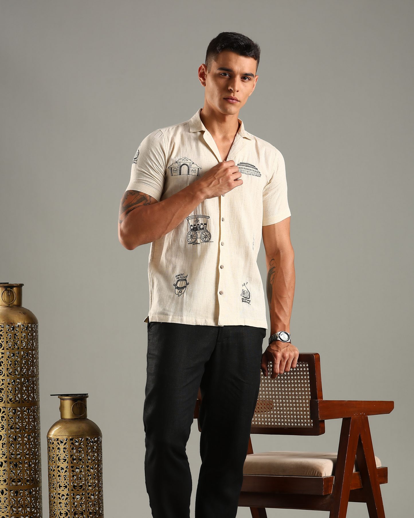 Calithreads Embroidered Shirt