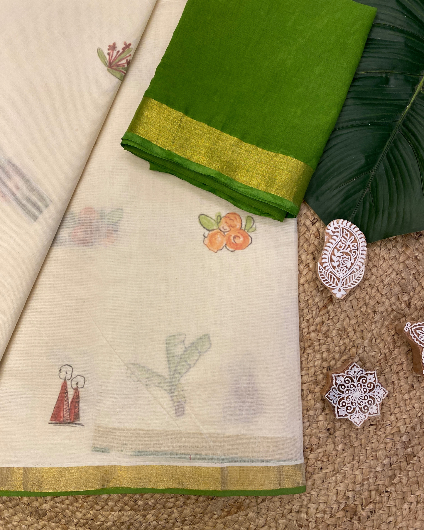 UTHRADAM - Printed Saree