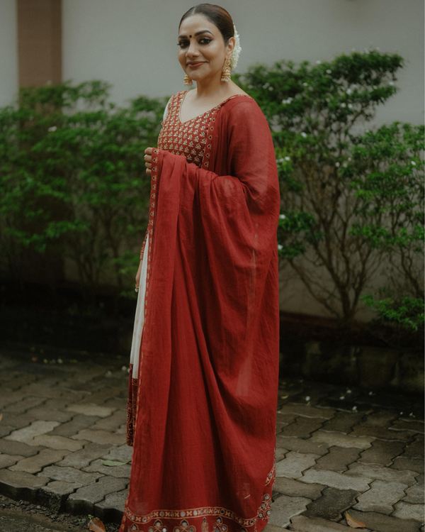 Manjari - Anarkali 3pc (made to order 15 days)