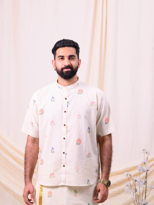 Poovili - Shirt and Dhoti