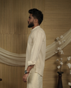 REGHA - Shirt and Patchworked Dhothi combo