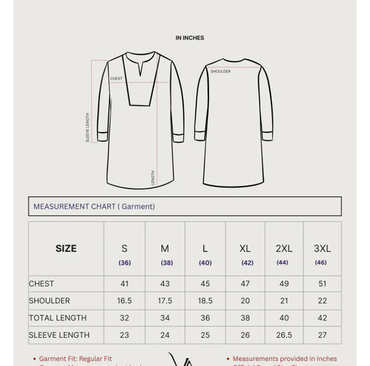 KASAVU - Midlength Kurtha with Patch worked DHOTHI combo