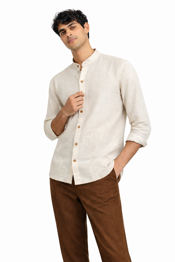 Aambal-Embroidery Shirt