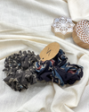 COTTON AJRAKH BLOCK PRINTED ELASTIC SCRUNCHIES
