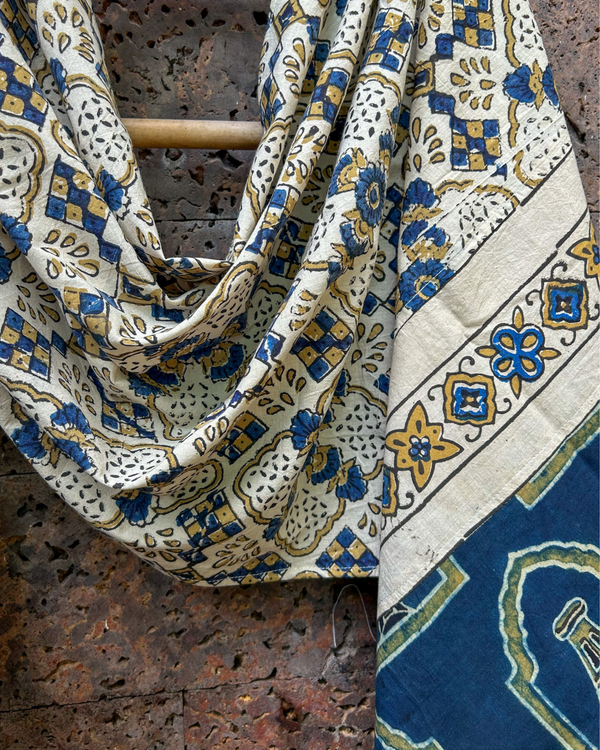 AJRAKH PATCHWORKED STOLE