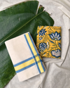 MULLOTH SETMUNDU WITH SANGANERI PRINTED BLOUSE