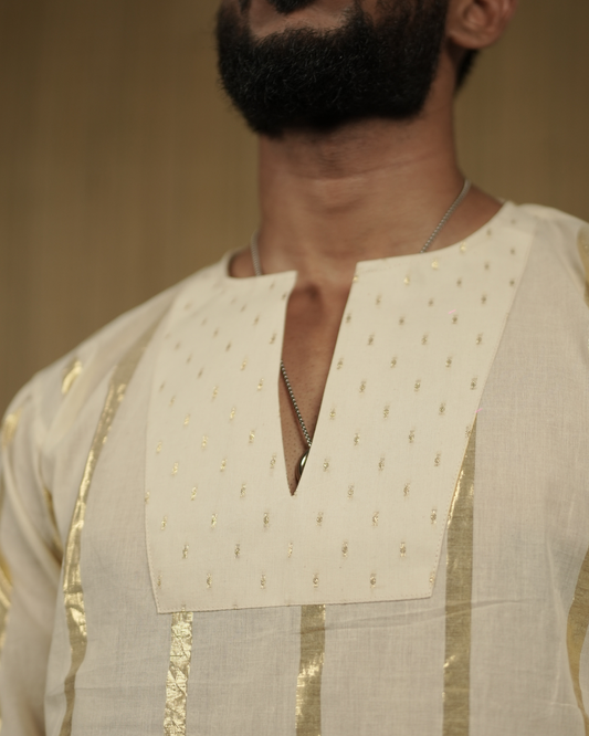 KASAVU - Midlength Kurtha