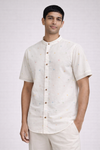 Jamdani white shirt