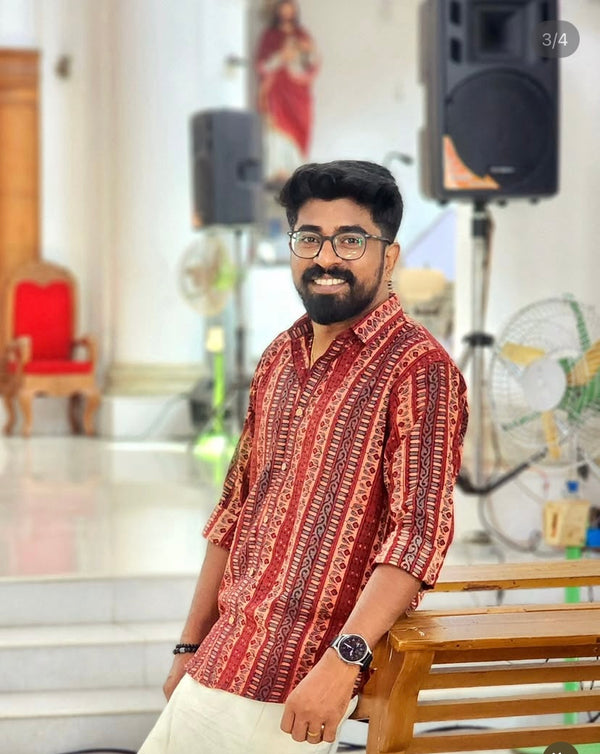 DHAMADKA-AJRAKH SHIRT