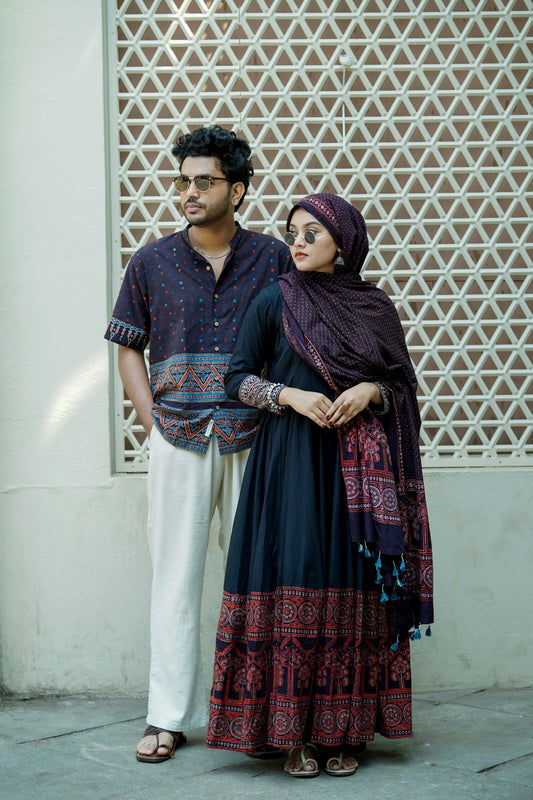 Roohi-Black Anarkali