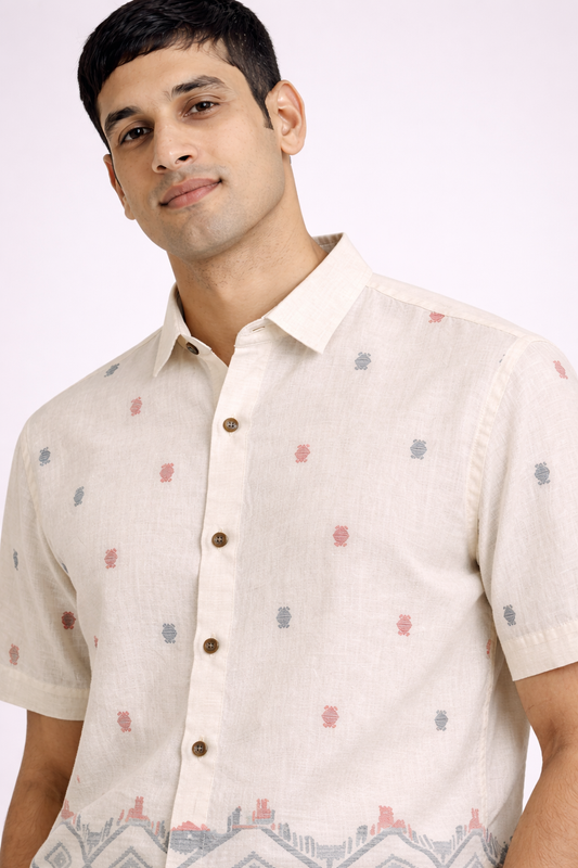 Jamdani Suthra Shirt