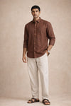 Brown Linen - Shirt