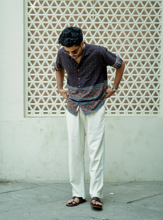 Ajrakh indra Shirt