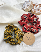 COTTON AJRAKH BLOCK PRINTED ELASTIC