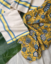 MULLOTH SETMUNDU WITH SANGANERI PRINTED BLOUSE