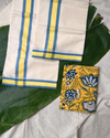 MULLOTH SETMUNDU WITH SANGANERI PRINTED BLOUSE
