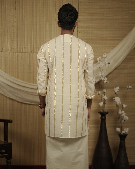 KASAVU - Midlength Kurtha