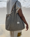 COTTON BLOCK PRINTED FABRIC BAG