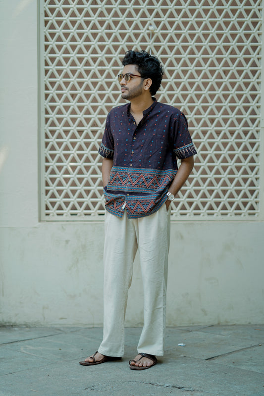 Ajrakh indra Shirt