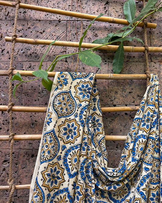 AJRAKH PATCHWORKED STOLE