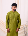 Chaarutha - Green kurta