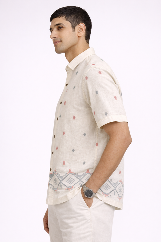 Jamdani Suthra Shirt