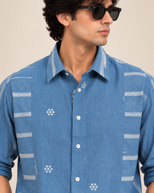 Retro ’80- indigo