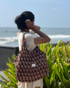 COTTON BLOCK PRINTED FABRIC BAG