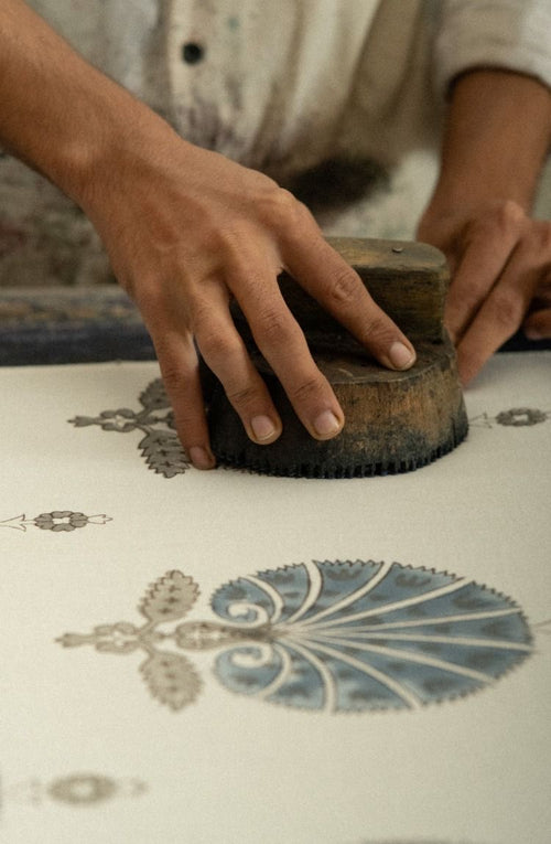 Handblock Printed