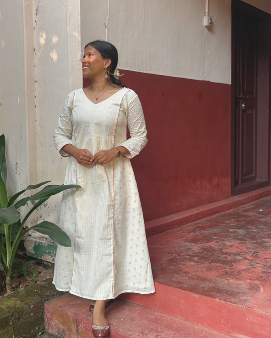 SUVARNAM- Aline Dress