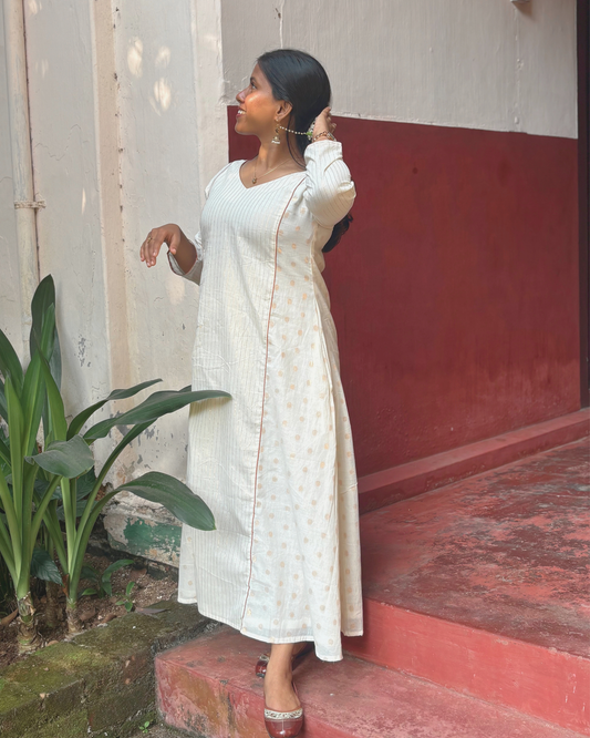 SUVARNAM- Aline Dress
