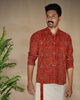 Poonthanam-Short Kurta ( Red )