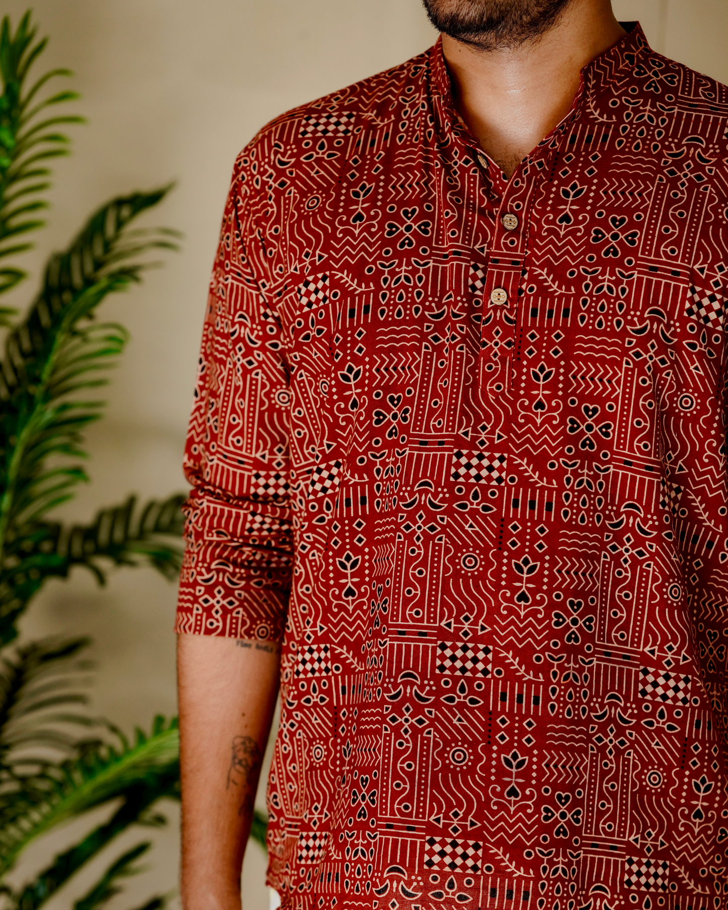 SHORT KURTA -Poonthanam