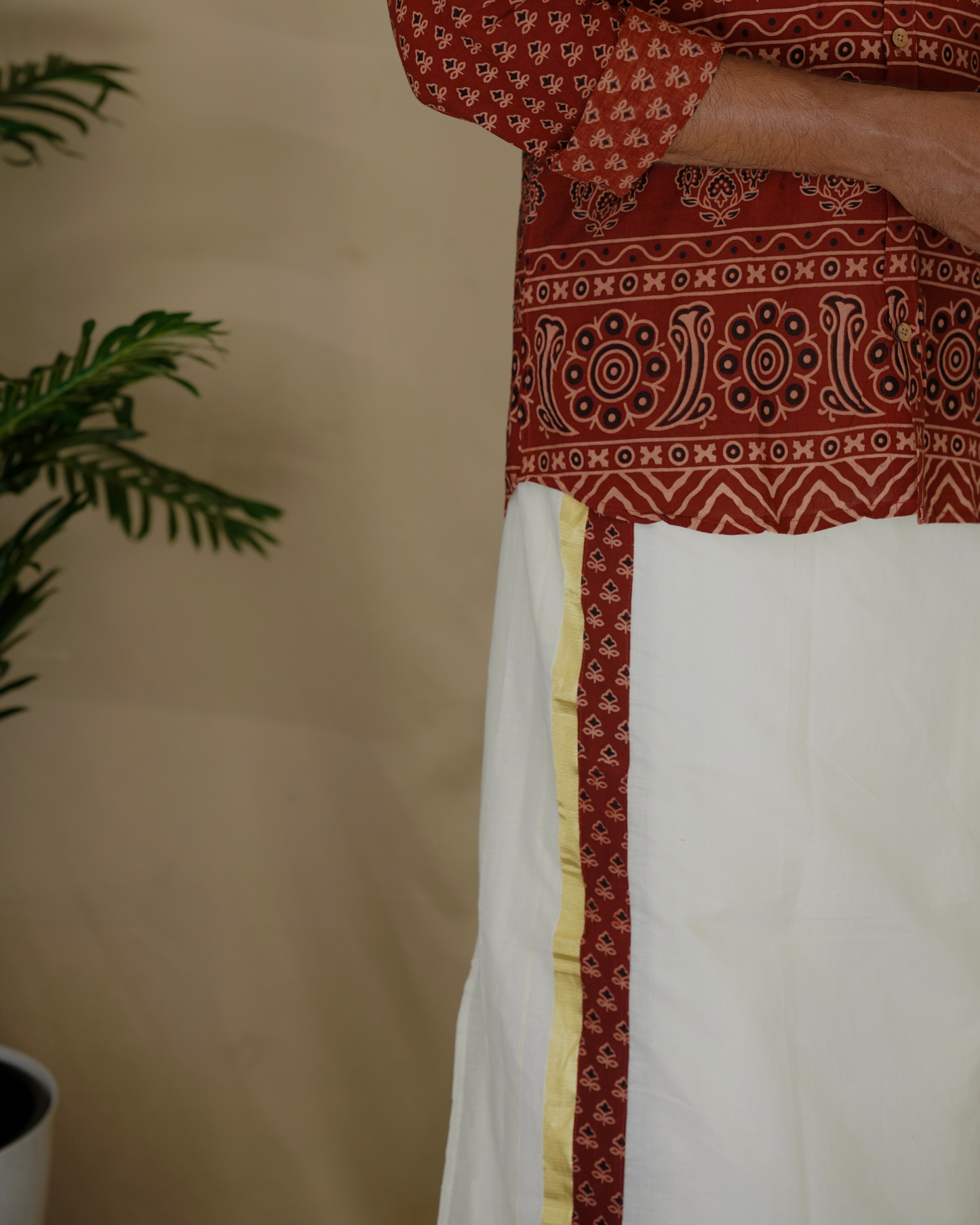 MANJARI - Fullsleeve Printed shirt