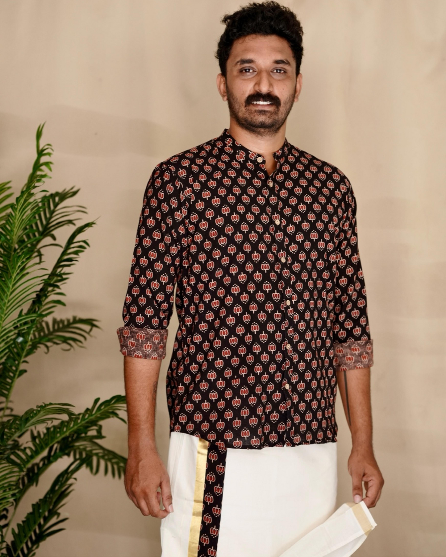 Padmam-A Tale of Grace (Shirt & Dhothi )
