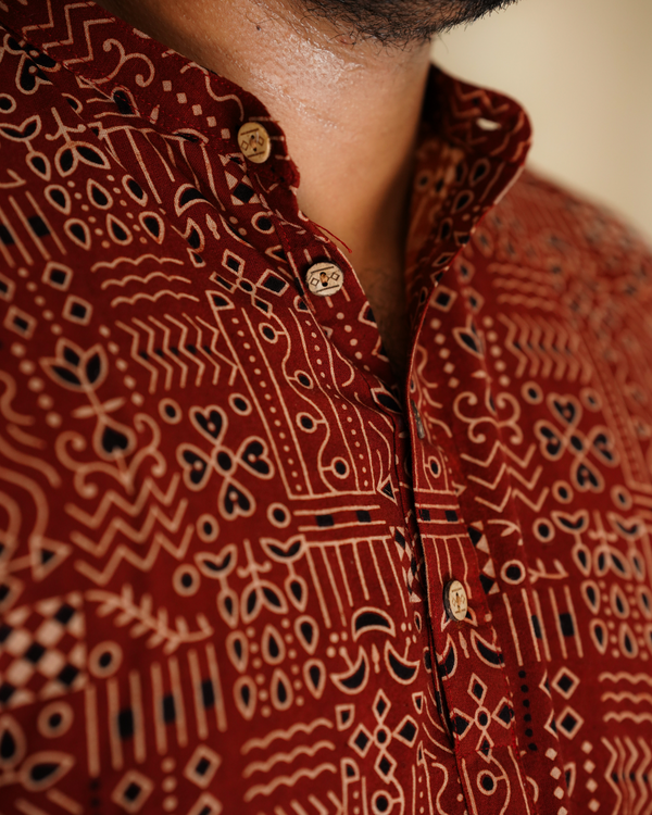 Poonthanam-Short Kurta and Dhothi