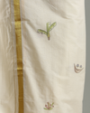 Uthradam - Printed dothi