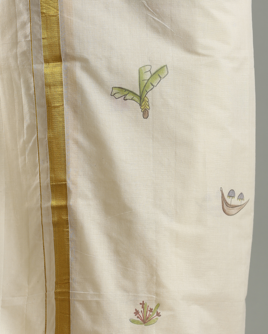 UTHRADAM - Dothi and shirt combo