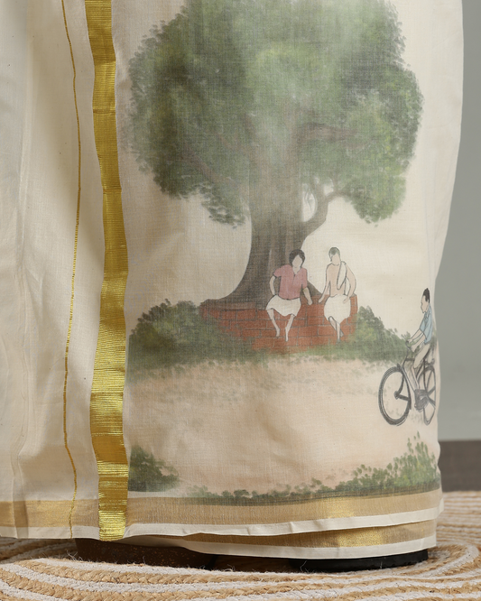 NADU - Dhoti and shirt combo