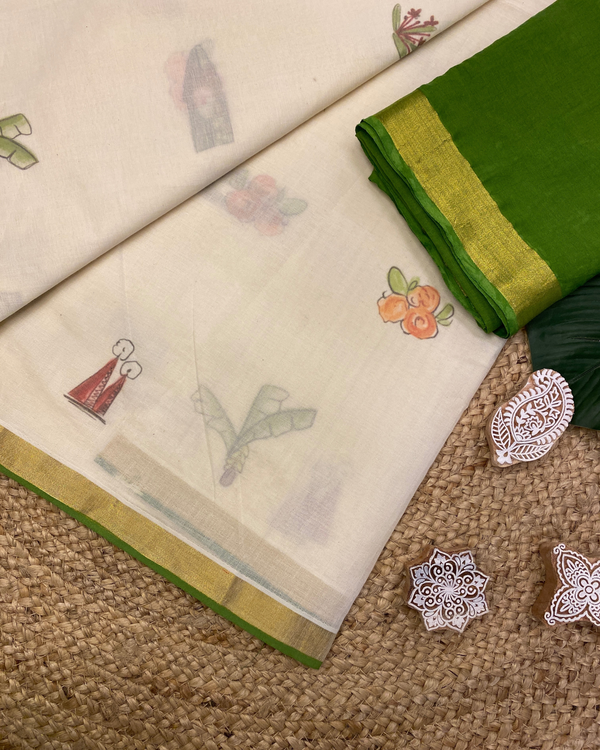 UTHRADAM - Printed Saree