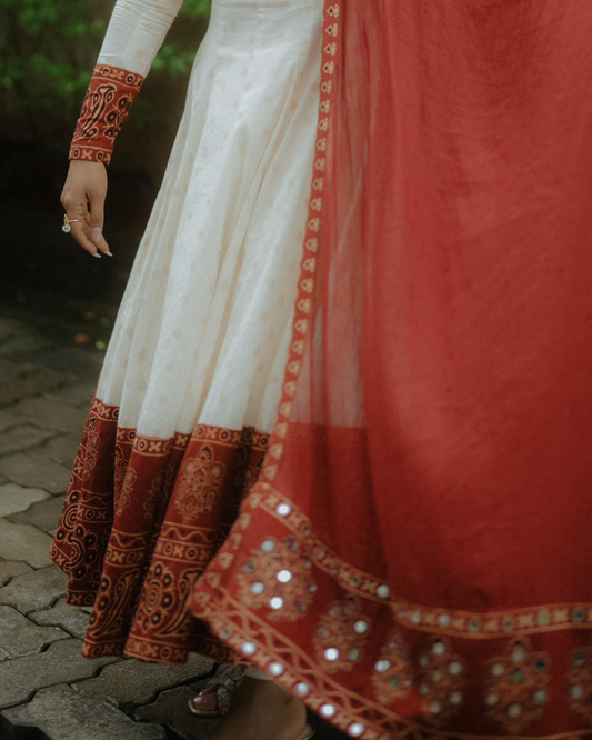 Manjari - Anarkali 3pc (made to order 15 days)