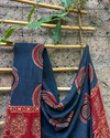 AJRAKH PATCHWORKED STOLE