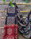 AJRAKH PATCHWORKED STOLE