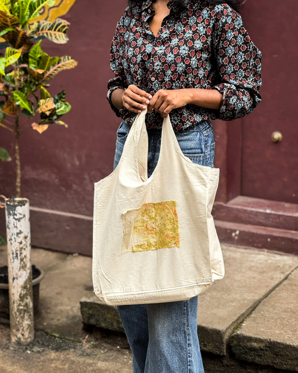Manjal — Artisanal Canvas Tote Bag